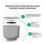 Dispensador Automático Inteligente para Mascotas con Wi-Fi, Cámara y Audio