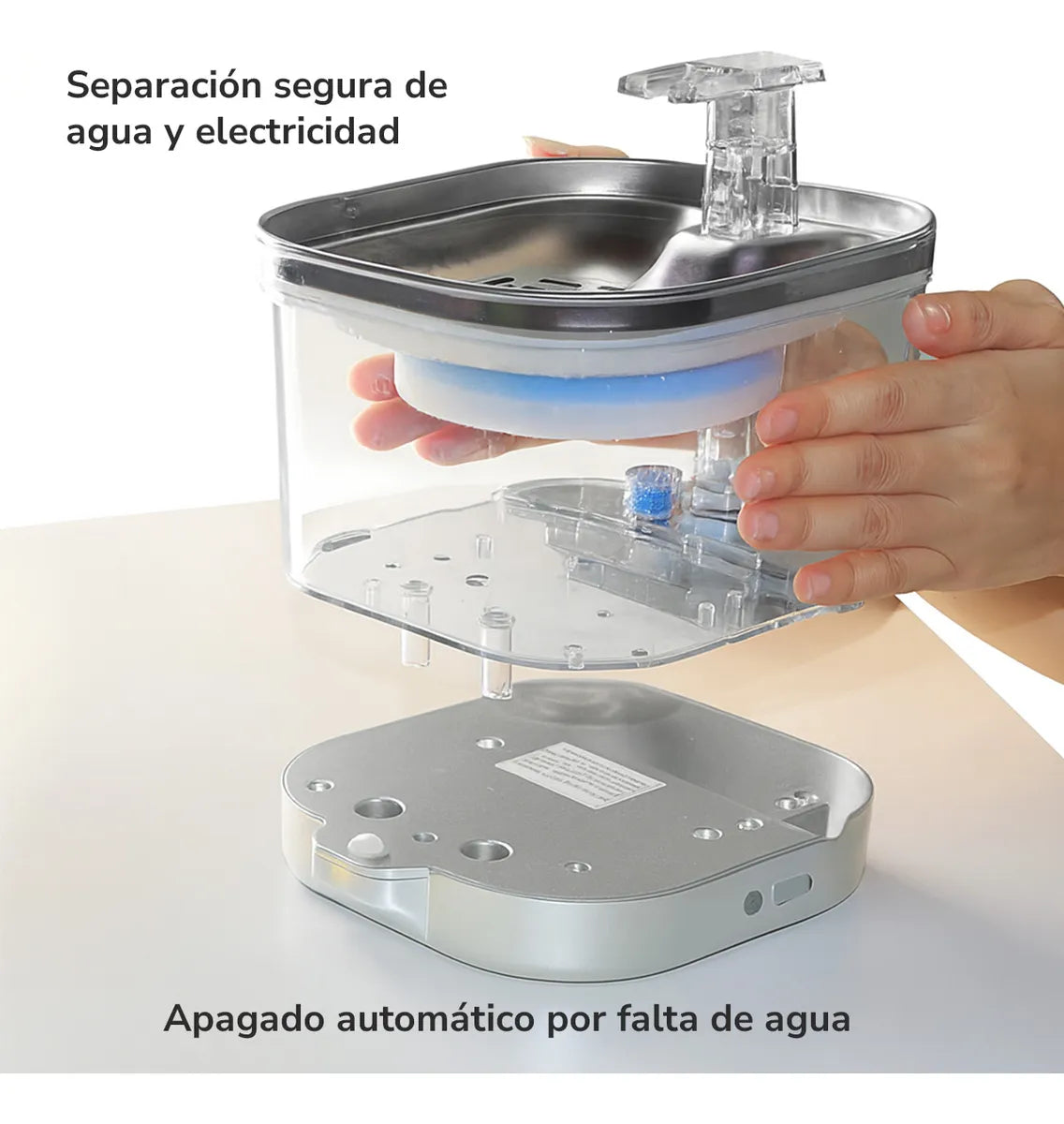 Bebedero Automático con Sensor para Perros y Gatos