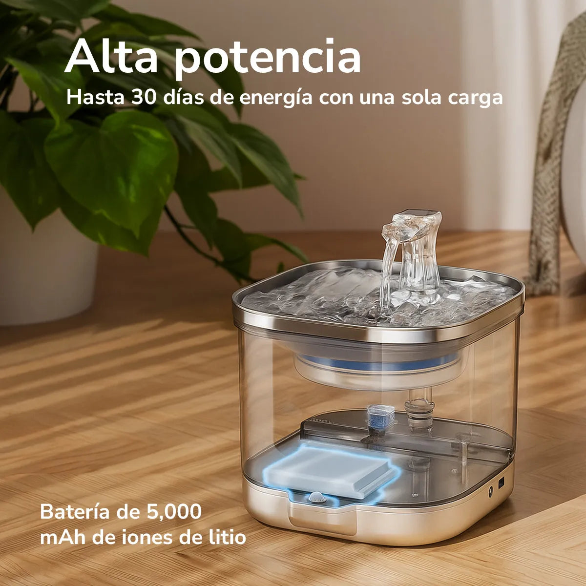 Bebedero Automático con Sensor para Perros y Gatos