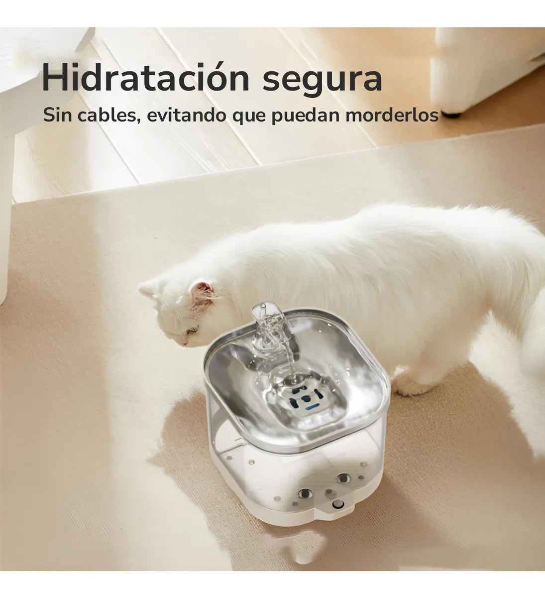 Bebedero Automático con Sensor para Perros y Gatos